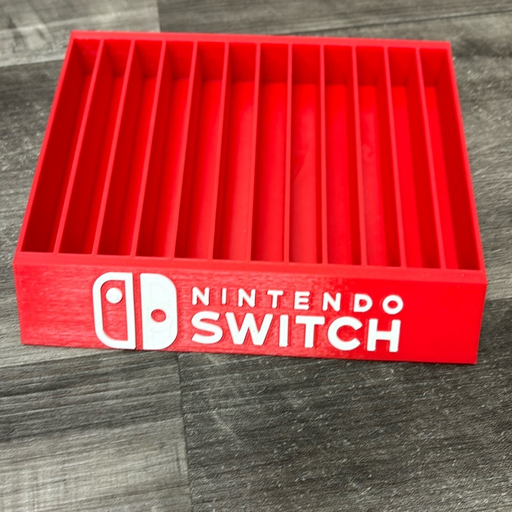 3D Printed Nintendo Switch game holder